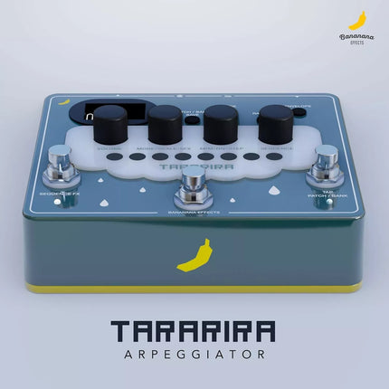 Bananana Effects Pitch Shift Sequencer Arpeggiator Pedal TARARIRA